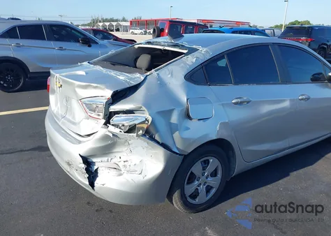 2017 Chevrolet Cruze Ls Auto из США, поврежденный, VIN 1G1BC5SMXH7158743